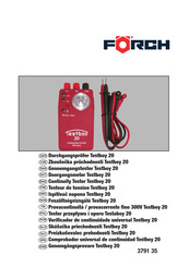 Forch 3791 35 Manual