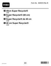 Toro Super Recycler 21680 Operator's Manual