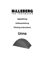 Hilleberg UNNA Pitching Instructions