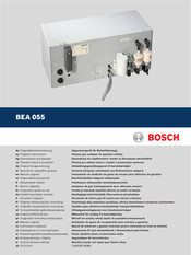 Bosch BEA 950 Original Instructions Manual