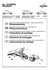 Jaeger 211605089J Fitting Instructions Manual
