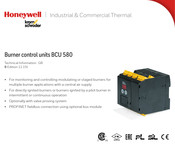 Honeywell Krom Schroder BCU 580 Technical Information