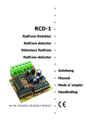 tams elektronik RCD-1 Manual