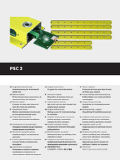 Bosch PSC 2 Original Instructions Manual