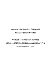 Planet IGS-5225-8P2S Quick Installation Manual