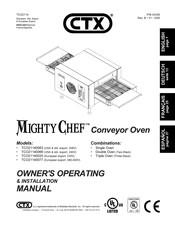 CTX Mighty Chef TCO21140066 Owner's Operating & Installation Manual