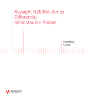 Keysight Technologies N2830A Series Handling Manual