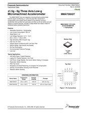 Freescale Semiconductor MMA7260QT Technical Data Manual