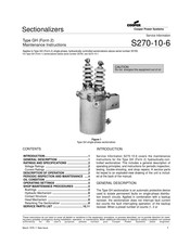 Cooper Power Systems GH Maintenance Instructions Manual