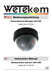 Wetekom 81 59 24 Instruction Manual