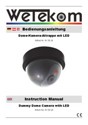 Wetekom 81 59 24 Instruction Manual