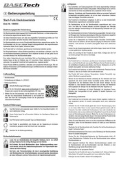 BASETech 1406855 Operating Instructions Manual