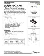Freescale Semiconductor MMA7455L Technical Data Manual