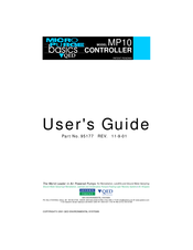 Severn Trent QED MicroPurge basics MP10 User Manual