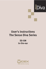 Widex Senso Diva Series User Instructions