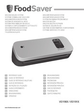 FoodSaver VS1190X Reference Manual