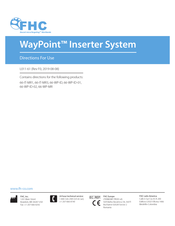 FHC Waypoint 66-IT-MR3 Directions For Use Manual