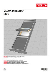 Velux Integra SMG Installation Instructions Manual