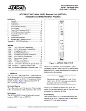 ADTRAN T200 FNID Installation And Maintenance Practice