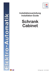 Elektro-Automatik PSI Rack 24U Installation Manual