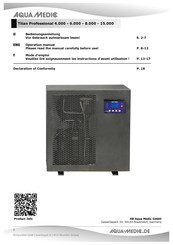 AquaMedic Titan Professional 4.000 Operation Manual