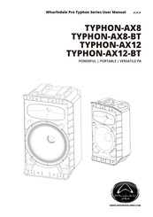 Wharfedale Pro Typhon-AX12 User Manual