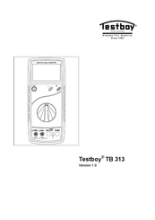 Testboy TB 313 Operating Instructions Manual