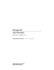 Digital Equipment DECagent 90 User Information