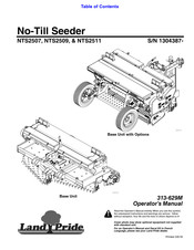 Land Pride NTS2511 Operator's Manual