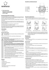 Renkforce 1383427 Operating Instructions Manual
