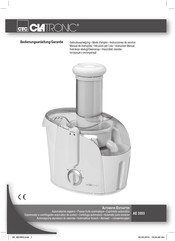 Clatronic AE 3353 Instruction Manual