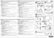 NEC PA1004UL Series Quick Setup Manual