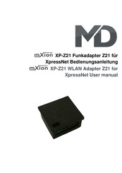 MD mXion XpressNet XP-Z21 User Manual