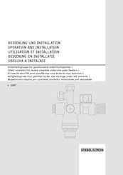 STIEBEL ELTRON 073499 Operation And Installation