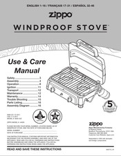 Zippo 44026 Use & Care Manual