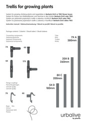 plastia Urbalive Berberis TRIO Assembly Instructions Manual
