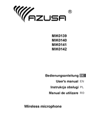 Azusa MIK0139 User Manual