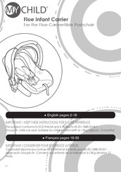 My Child Floe Infant Carrier Instructions Manual