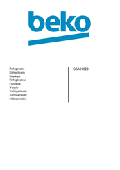 Beko SSA24020 Manual