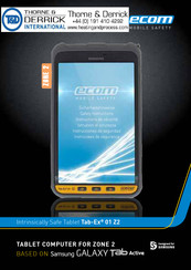Ecom Tab-Ex 01 Z2 Instructions Manual