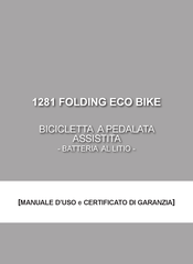Cicli Esperia 1281 Instruction Manual
