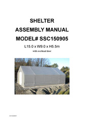 SHELTER SSC150905 Assembly Manual