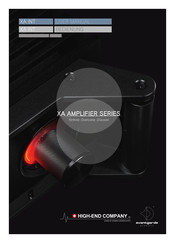 Avantgarde Acoustic XA INT User Manual