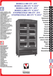 Tecfrigo BODEGA 800 1TV CAVE Installation And Use Manual