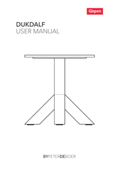 Gispen DUKDALF GC-DUBBKV40BK 8718969642958 User Manual