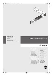 Bosch 3 601 K76 200 Original Instructions Manual