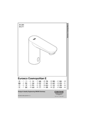 Grohe Euroeco Cosmopolitan E 36 269 Manual