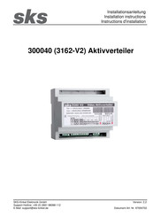 sks 3162-V2 Installation Instructions Manual