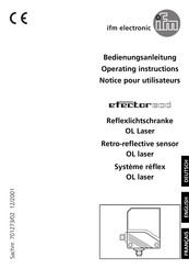 IFM Efector 200 Series Operating Instructions Manual
