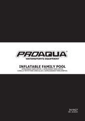PROAQUA 34-9427 Manual